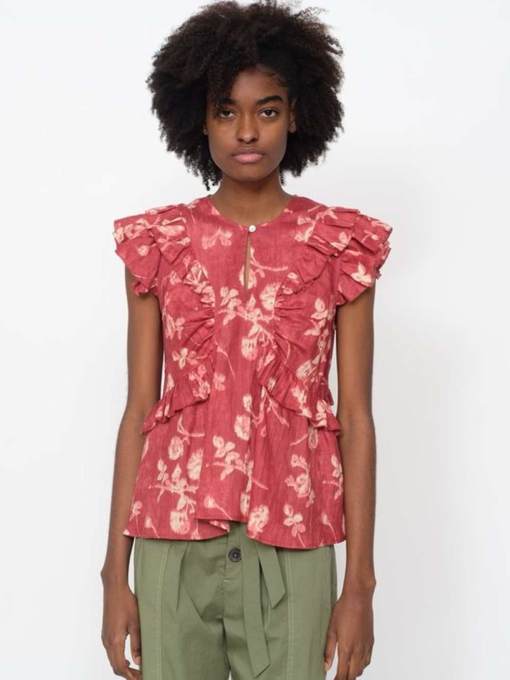 Sea New York Monet Tank in Merlot Size 4